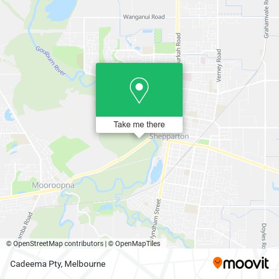 Cadeema Pty map