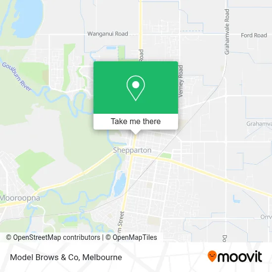 Mapa Model Brows & Co