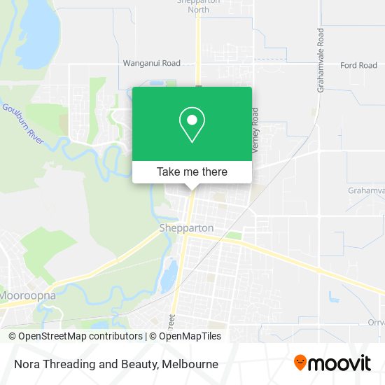 Nora Threading and Beauty map