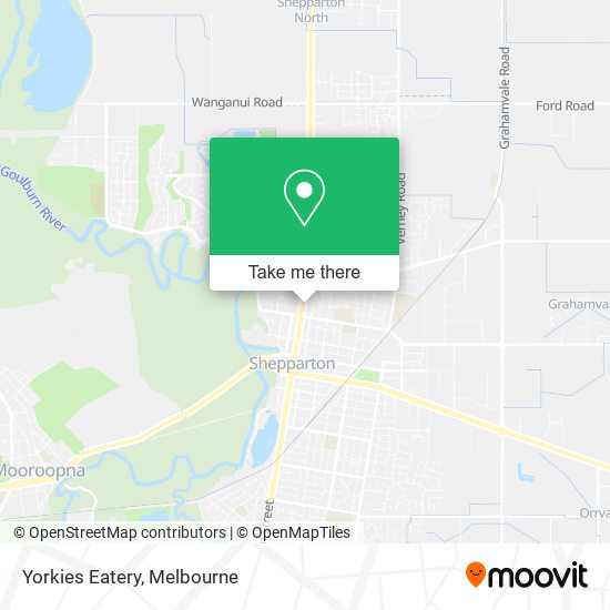 Yorkies Eatery map