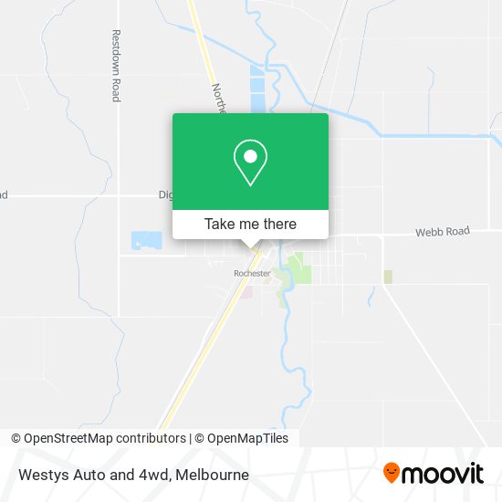 Westys Auto and 4wd map