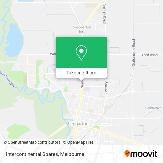 Intercontinental Spares map