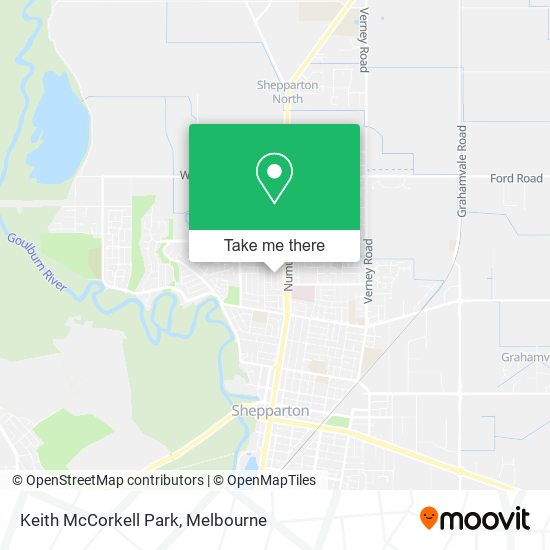 Keith McCorkell Park map