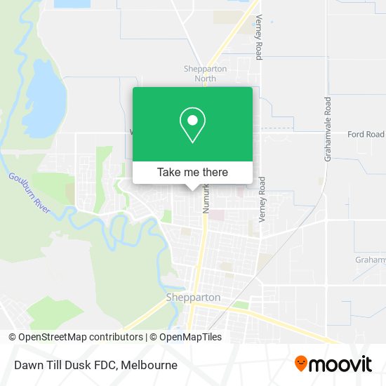Dawn Till Dusk FDC map