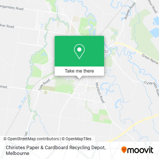 Chiristes Paper & Cardboard Recycling Depot map