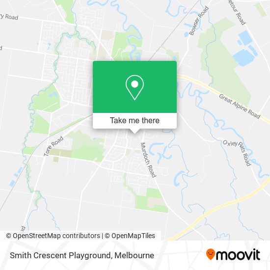 Smith Crescent Playground map