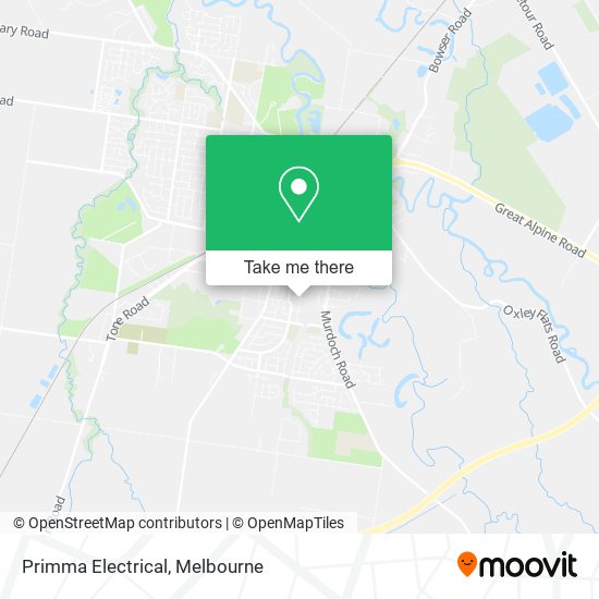 Primma Electrical map