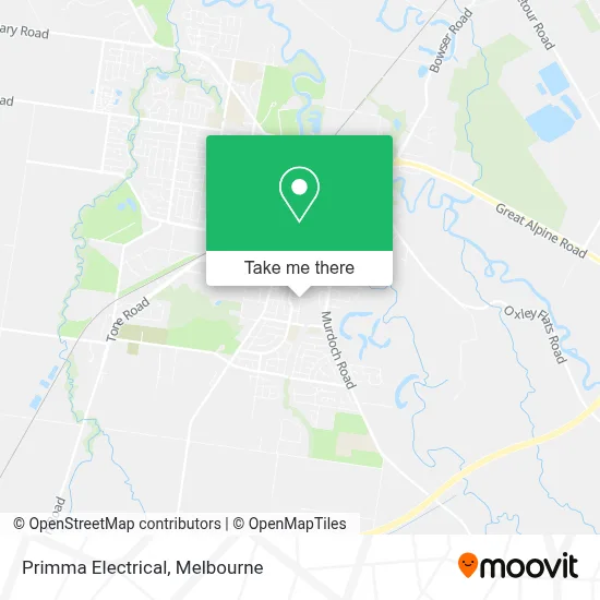 Mapa Primma Electrical