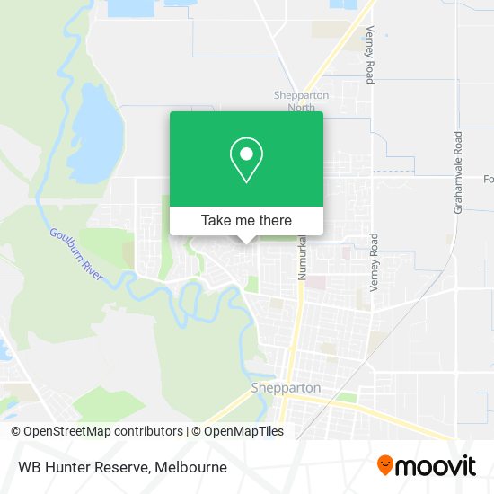 WB Hunter Reserve map