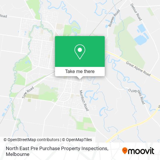 North East Pre Purchase Property Inspections map