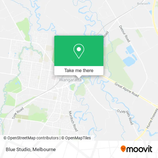 Blue Studio map