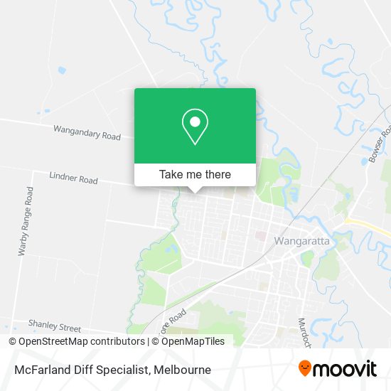 McFarland Diff Specialist map