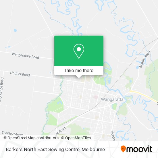 Barkers North East Sewing Centre map