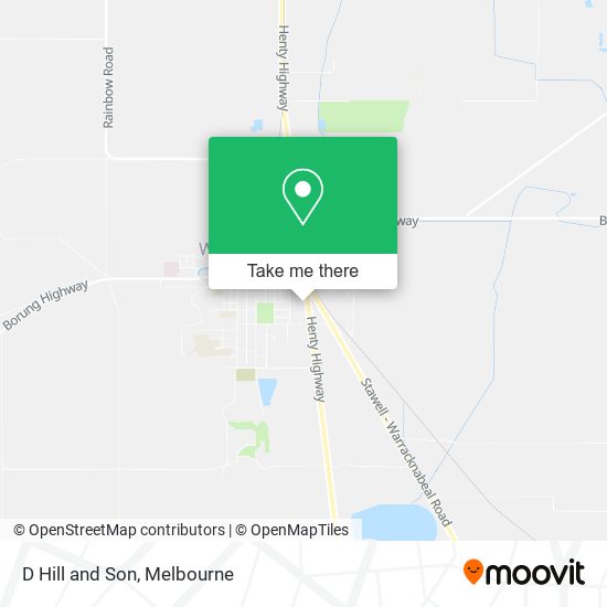D Hill and Son map