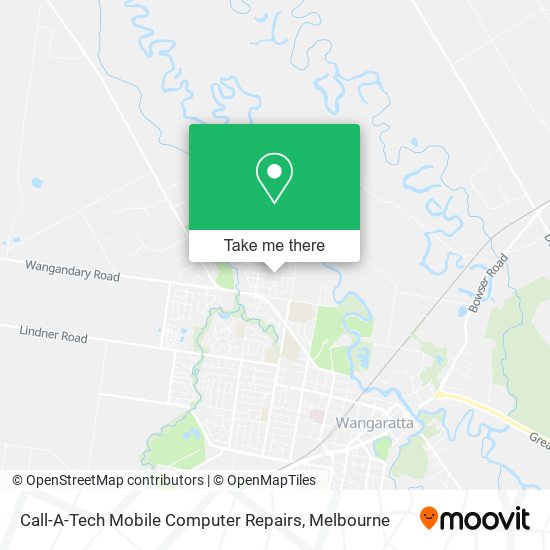 Call-A-Tech Mobile Computer Repairs map