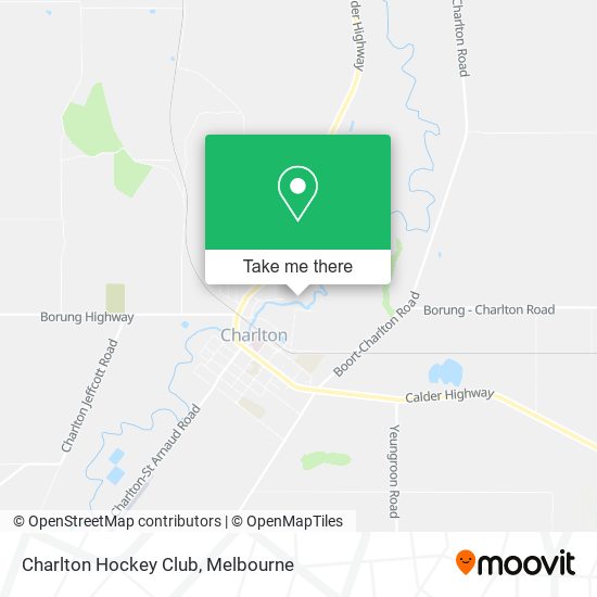 Charlton Hockey Club map