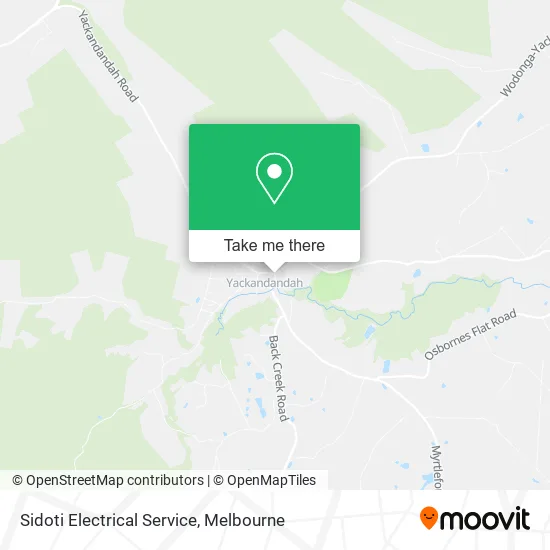 Sidoti Electrical Service map