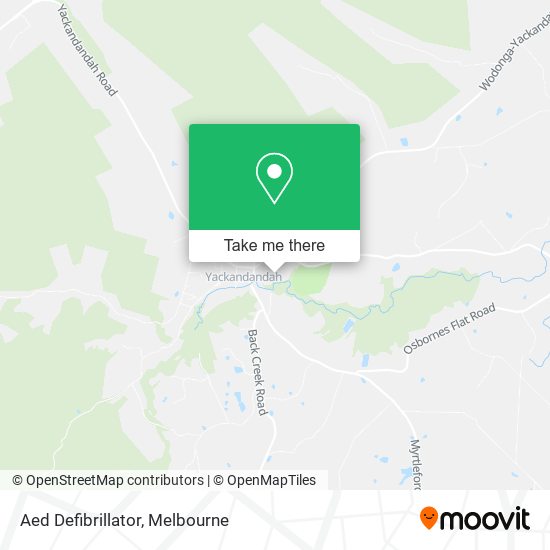Aed Defibrillator map