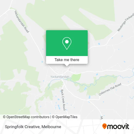 Mapa Springfolk Creative