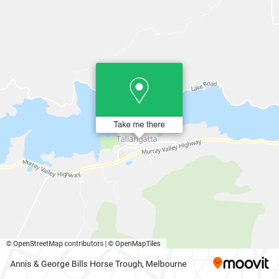 Annis & George Bills Horse Trough map