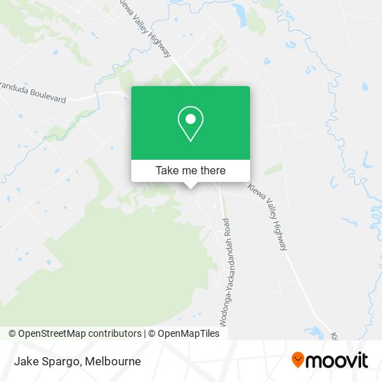 Jake Spargo map