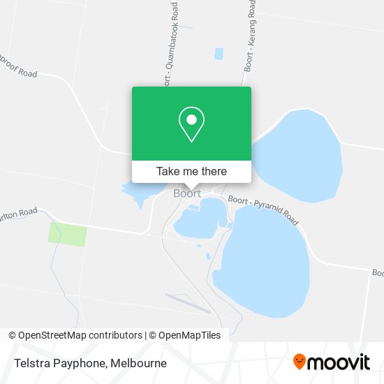 Telstra Payphone map
