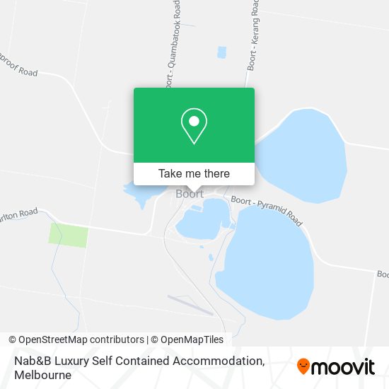 Nab&B Luxury Self Contained Accommodation map