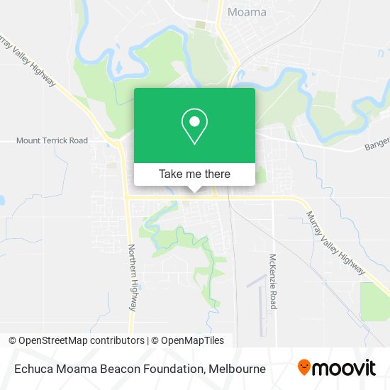 Echuca Moama Beacon Foundation map