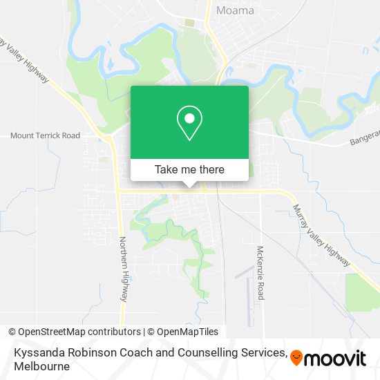 Kyssanda Robinson Coach and Counselling Services map