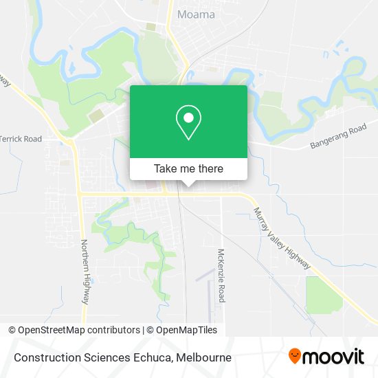 Construction Sciences Echuca map