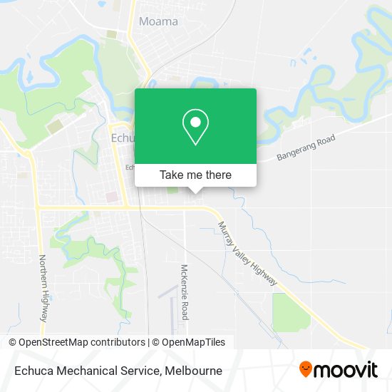 Echuca Mechanical Service map