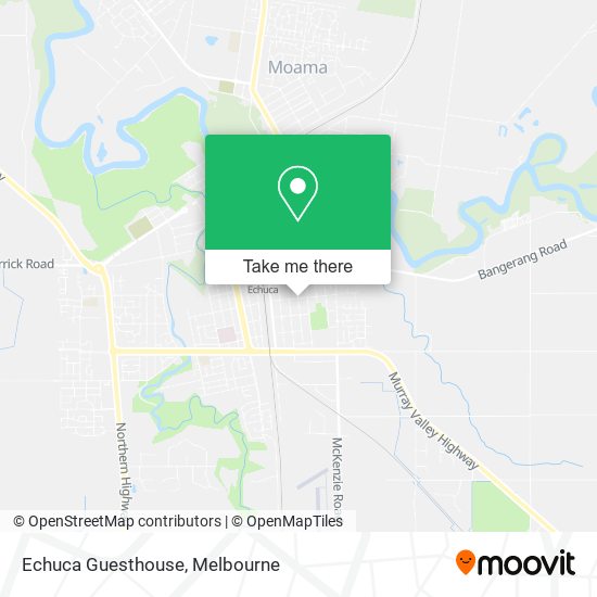 Echuca Guesthouse map