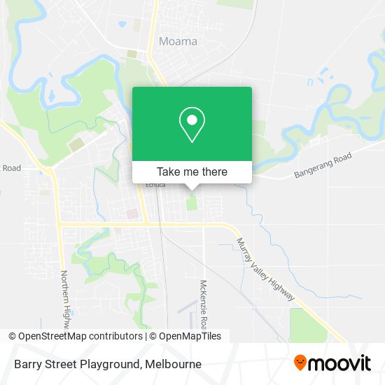 Barry Street Playground map
