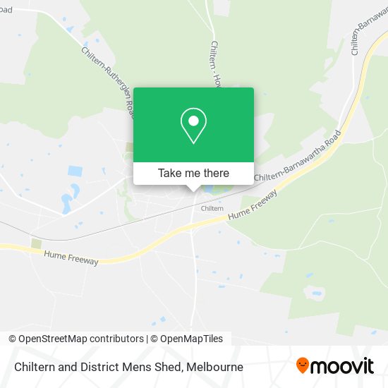 Chiltern and District Mens Shed map