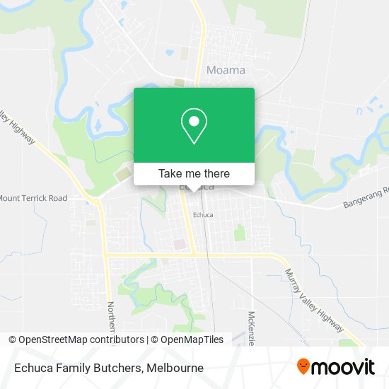 Echuca Family Butchers map