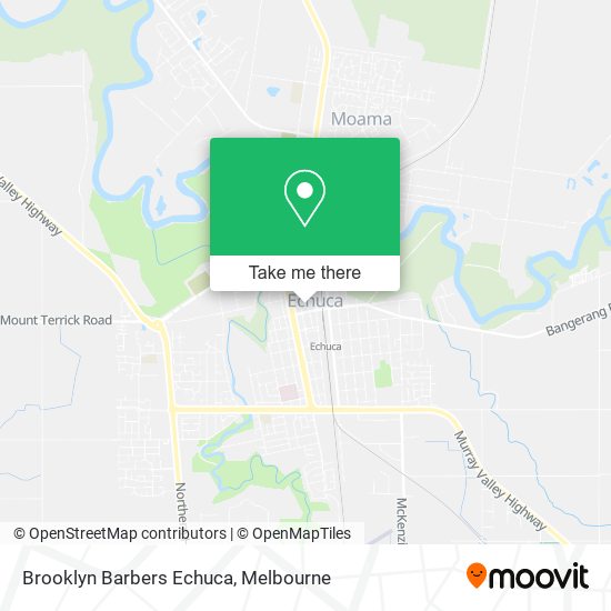 Brooklyn Barbers Echuca map