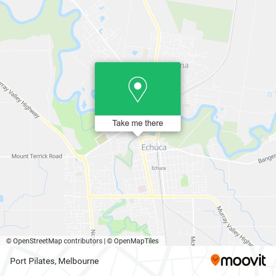 Port Pilates map