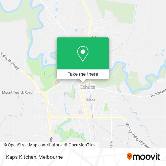 Kaps Kitchen map
