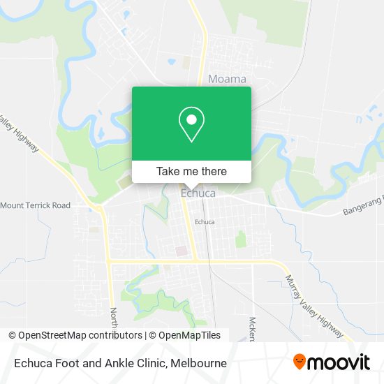 Echuca Foot and Ankle Clinic map