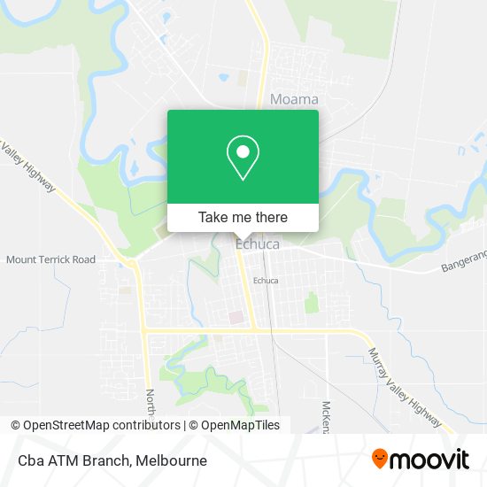Cba ATM Branch map