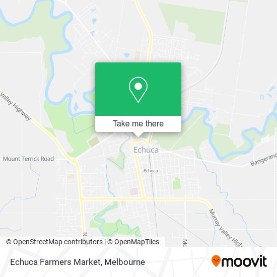 Echuca Farmers Market map