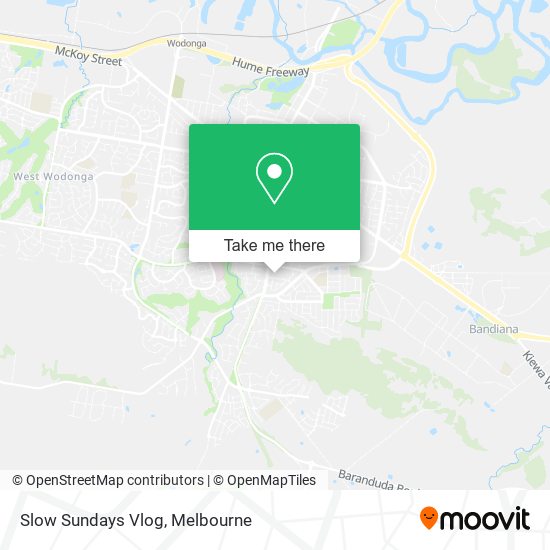 Slow Sundays Vlog map