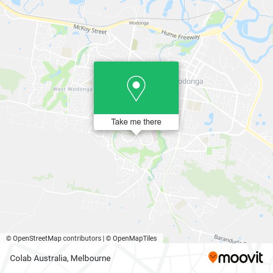Colab Australia map