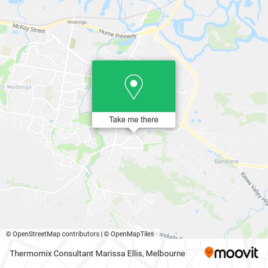 Thermomix Consultant Marissa Ellis map