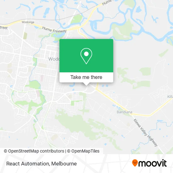 React Automation map