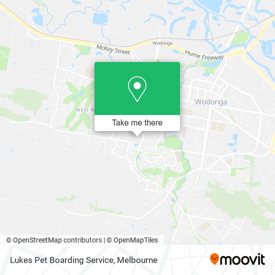 Lukes Pet Boarding Service map