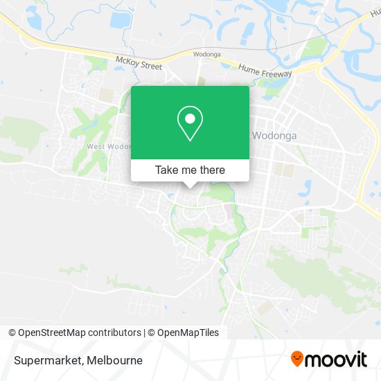 Supermarket map