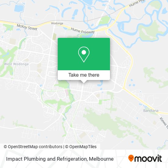 Impact Plumbing and Refrigeration map