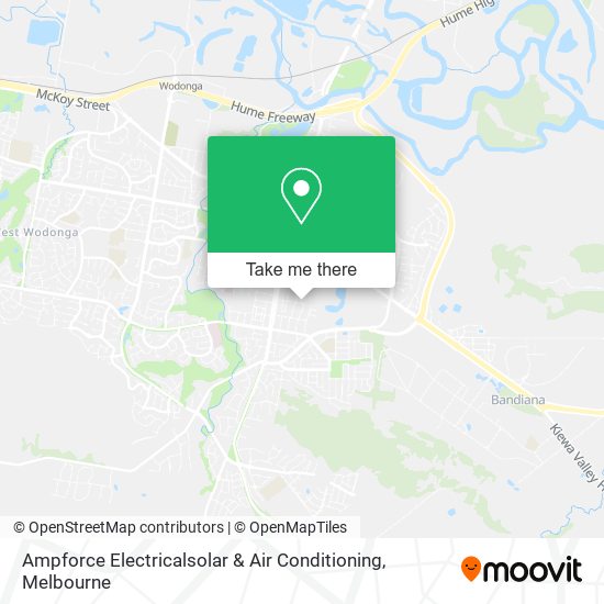 Ampforce Electricalsolar & Air Conditioning map