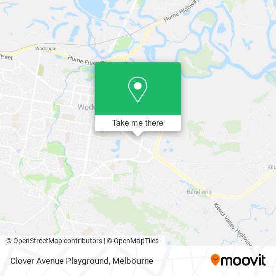 Clover Avenue Playground map